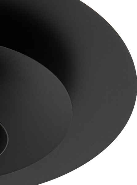Lampă pendant de design neagră incluzând LED cu dimmer în 3 trepte - Pauline