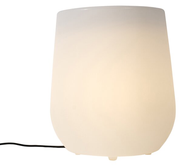Lampă de podea pentru exterior ghiveci alb IP44 - Flowerpot