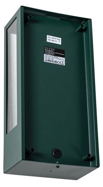Lampă de perete exterioară verde închis cu senzor de mișcare IP44 - Rotterdam