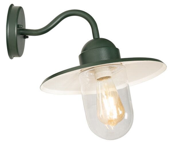 Aplică modernă de exterior verde închis IP44 - Kansas