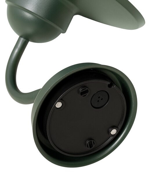 Aplică modernă de exterior verde închis IP44 - Kansas