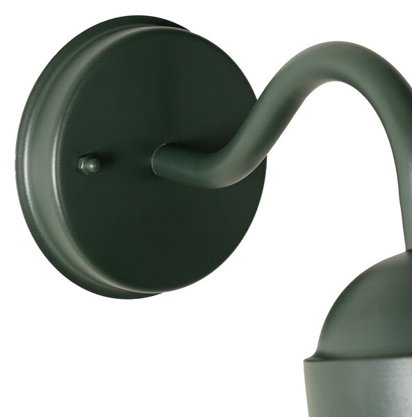Aplică modernă de exterior verde închis IP44 - Kansas