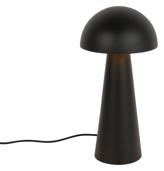 Lampă de podea pentru exterior neagră 50 cm - Mushroom