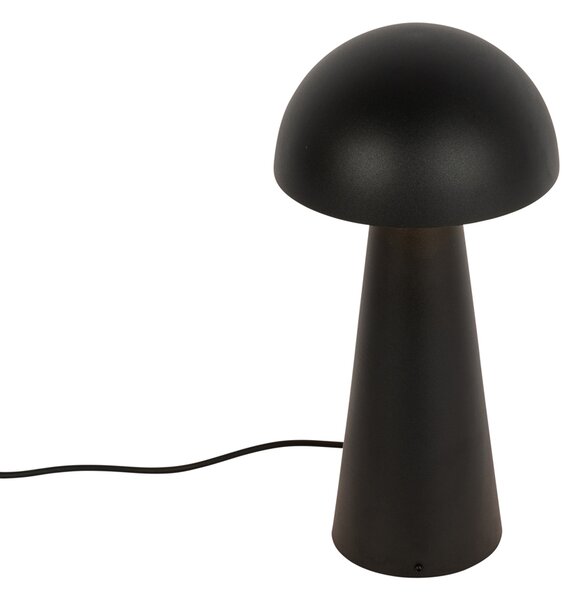 Lampă de podea pentru exterior neagră 50 cm - Mushroom