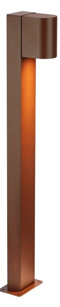 Markslöjd Bornă luminoasă LED Alor, maro, IP65, înălțime 75 cm, dimabilă, reglabil, Maro / Rugină, Aluminiu, Scandinavă