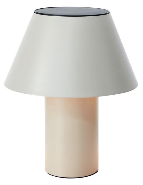 Markslöjd Lampa de masă solară cu LED Vivo, gri, IP44, înălțime 30 cm, dimabilă., reglabil, Gri, Metal, Scandinavă