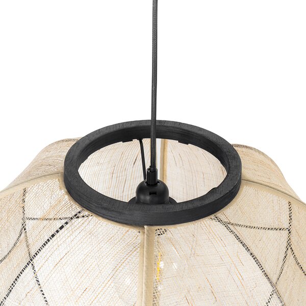 Lampa suspendată inteligentă maro 48 cm, inclusiv Wifi G95 - Rob