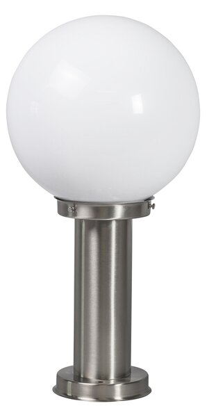 Lampă de stradă exterioară inteligentă din oțel inoxidabil 50 cm cu Wi-Fi A60 - Sfera