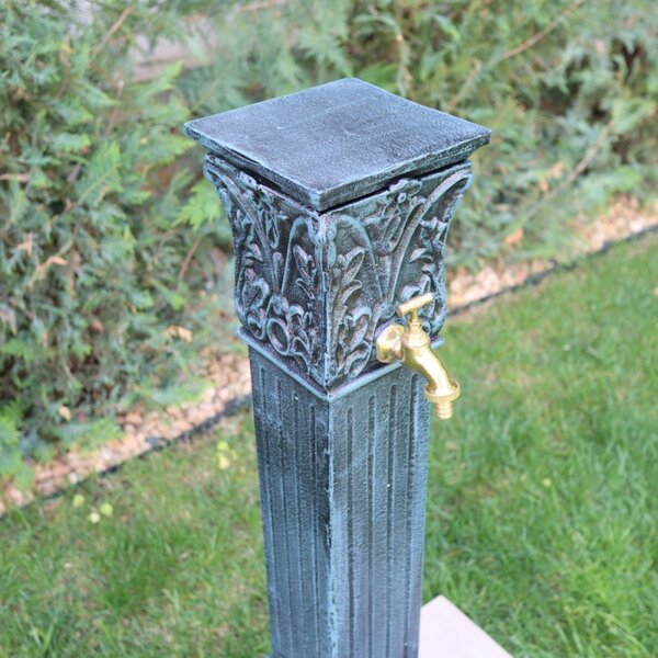 Cișmea de grădină aluminiu Nara, gri