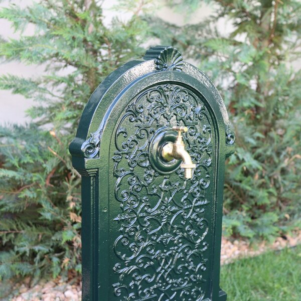 Cișmea de grădină aluminiu Aura, verde