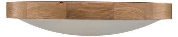 Envostar Zeus plafonieră din lemn, stejar, Ø 47 cm, reglabil, Lemn, Camera de zi / sufragerie, Lemn, Modern