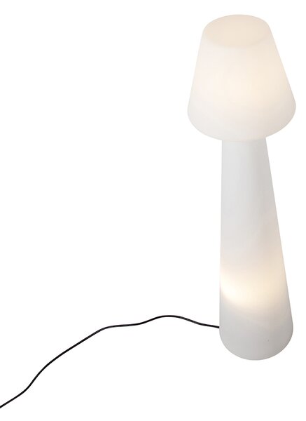 Lampa de podea de design pentru exterior alb IP44 - Katrijn