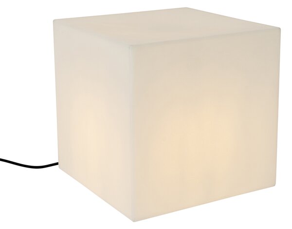 Lampă modernă de exterior albă 38 cm pătrată IP44 - Nura