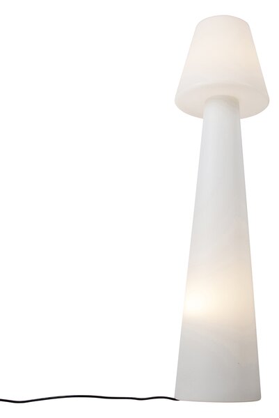 Lampa de podea de design pentru exterior alb IP44 - Katrijn