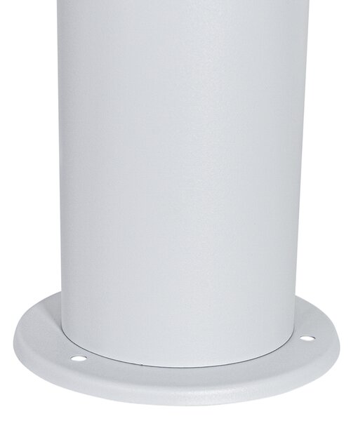 Lampă de exterior în picioare albă cu abajur opal 70 cm - Odense