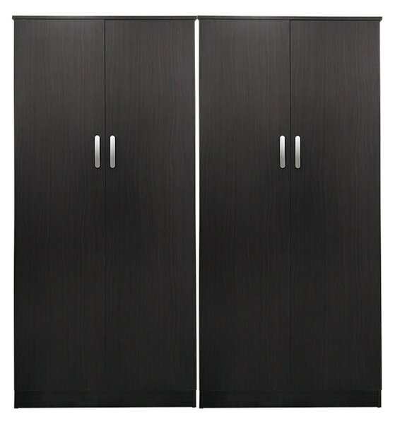 Dulap cu 4 usi, Athos I, V1, Wenge, 160x42x180 cm