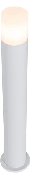 Lampă de exterior în picioare albă cu abajur opal 70 cm - Odense