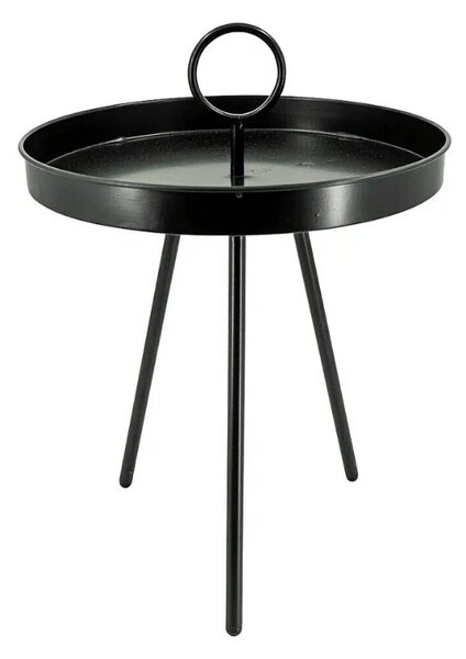 Masuta de gradina SIRVON metalica 50x70 cm, neagra