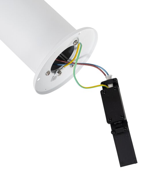 Lampă de exterior în picioare albă cu abajur opal 50 cm - Odense