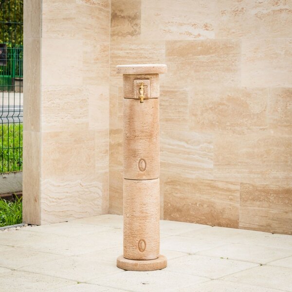 Fântână gradină din beton, rotund, Trend, 100 cm