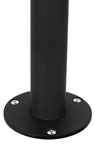 Felinar modern negru cu plastic 104 cm IP44 - Sfera