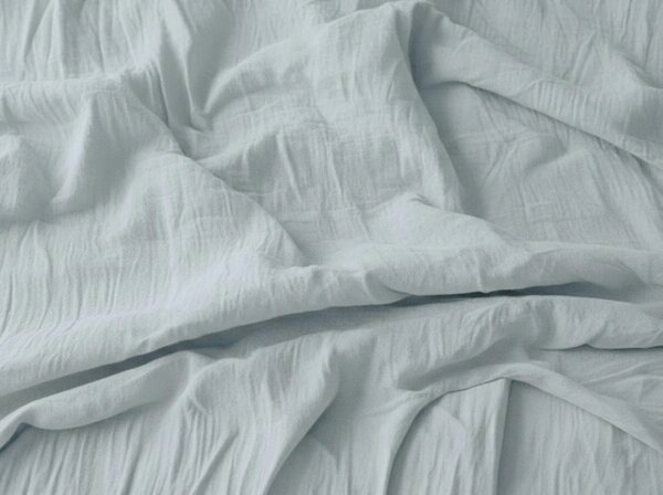 Lenjerie de pat muselina MOELLIN gri deschis Dimensiunile lenjeriei: 70 x 90 cm | 140 x 200 cm