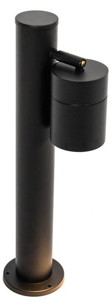 Lampa de exterior neagra 45 cm AR70 reglabila IP44 - Solo