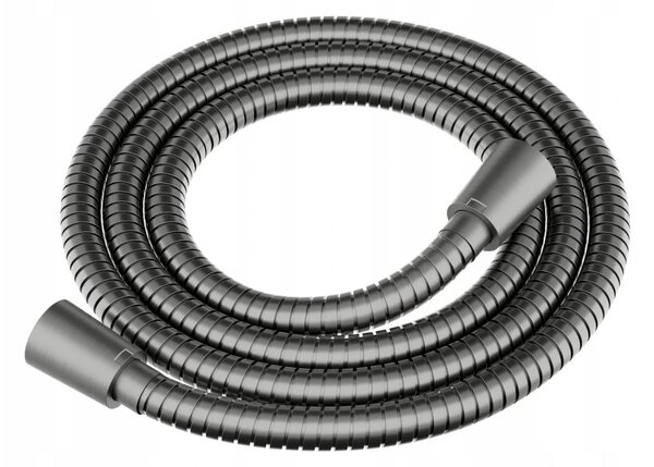 Accesorii Mexen - Set duș de mână cu 1 punct R-62, grafit, 785626052-66