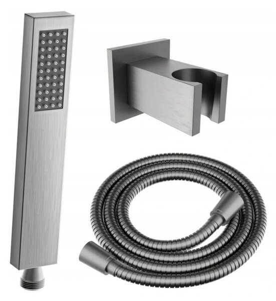 Accesorii Mexen - set de duș de mână ascuns cu 1 punct R-02, grafit, 785006050-66