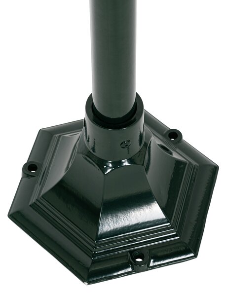 Lampa de exterior clasica in picioare verde inchis 170 cm IP44 - New Orleans