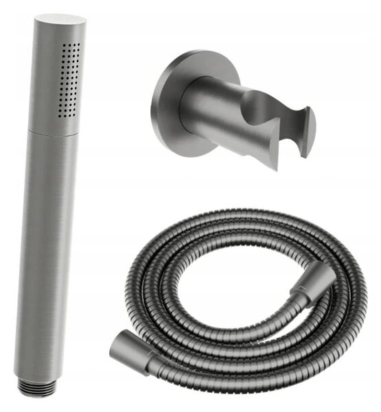 Accesorii Mexen - set de duș de mână ascuns cu 1 punct R-70, grafit, 785706051-66