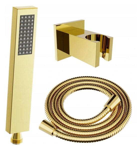 Accesorii Mexen - set de duș de mână ascuns cu 1 punct R-02, auriu, 785006050-50