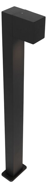 Lampă de exterior industrială cu picior neagră 80 cm IP44 - Baleno