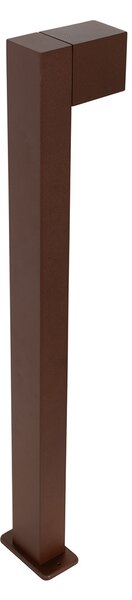 Lampă industrială de exterior pe stativ maro ruginit 80 cm IP44 - Baleno