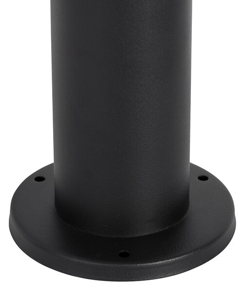 Lampă de exterior cu picior neagră 80 cm AR70 reglabilă IP44 - Solo