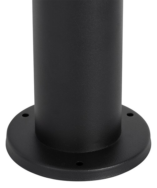 Lampă de exterior cu picior negru 45 cm IP44 reglabilă cu 2 lumini - Duo