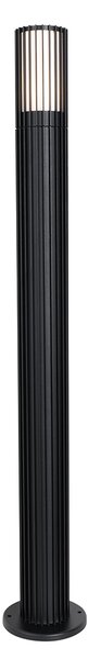 Stâlp de iluminat exterior negru de design 80 cm IP44 - Boris