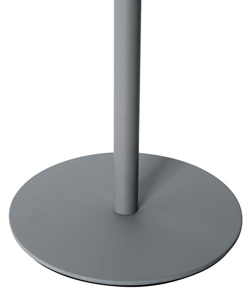 Lampă de masă gri reîncărcabilă, cu LED și variator, IP54 - Jude
