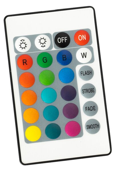 Set de 2 lămpi de masă albe RGBW reîncărcabile IP54 - Pion