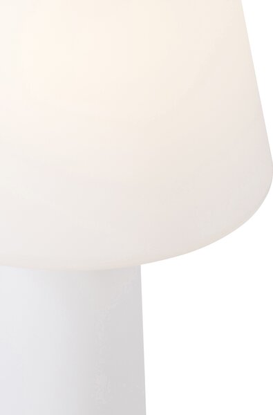 Lampă de podea inteligentă pentru exterior albă inclusiv LED A60 IP44 - Katrijn