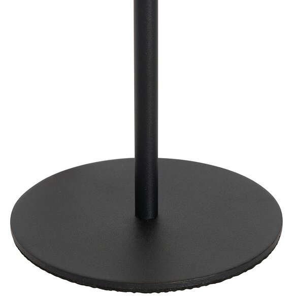 Lampă de masă neagră cu LED reglabil și reîncărcabil IP54 - Murdock
