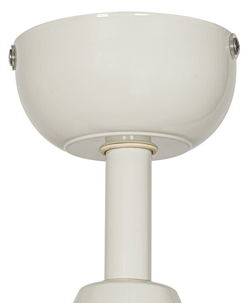 Ventilator de tavan de exterior alb cu imprimeu de lemn 91,3 cm, inclusiv LED cu dimmer cu telecomandă IP44 - Toledo