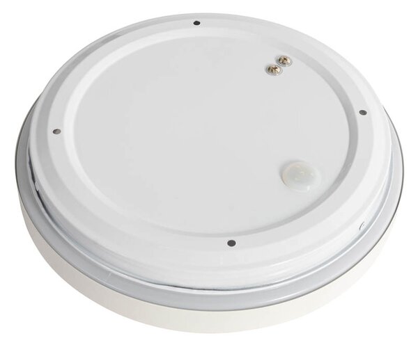 Plafoniera moderna alba 25 cm IP44 - Walden