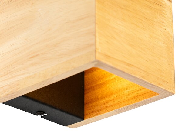 Set de 2 aplice inteligente din lemn de stejar inclusiv Wi-Fi G9 - Transfer