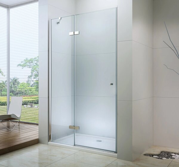 Mexen Roma, usa de dus pentru deschidere 70 x 190 cm, sticla transparenta 6 mm, profil cromat, 854-070-000-01-00