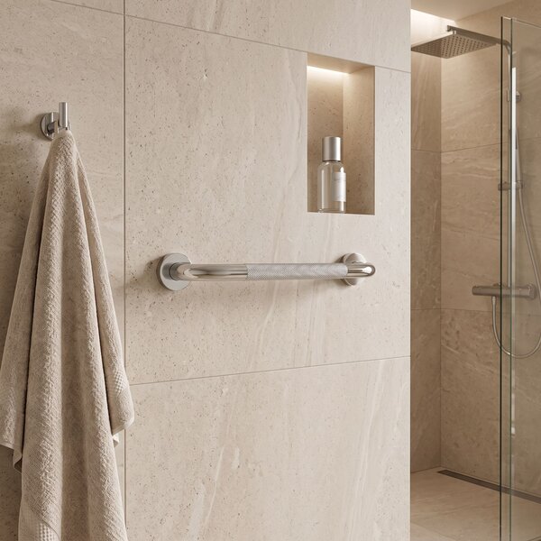 Mâner de baie anti-alunecare 104 Chrome