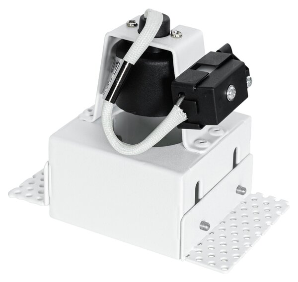 Set de 6 spoturi incastrate albe GU10 50mm fara rama - Oneon