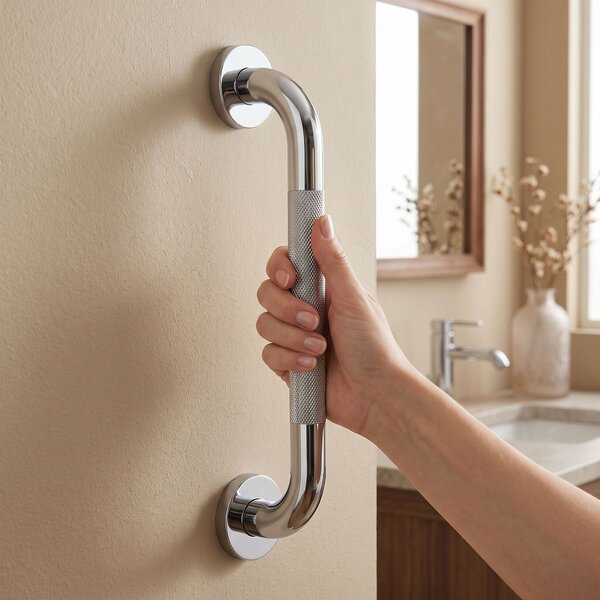 Mâner de baie anti-alunecare 104 Chrome