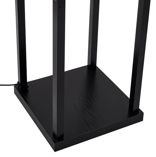 Lampă de podea de design negru și alb, cu LED integrat - Nea