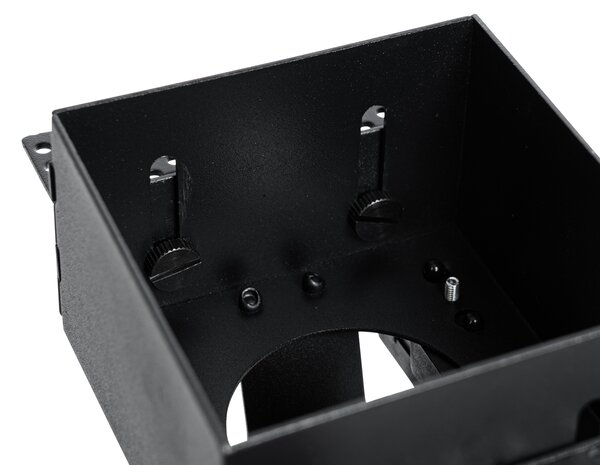 Set de 6 spoturi incastrate negre GU10 70mm fara rama - Oneon
